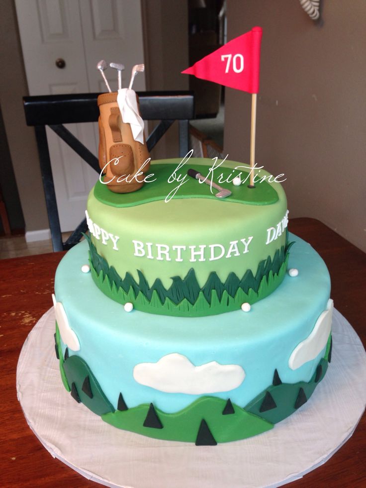 Golf Birthday Cake Ideas