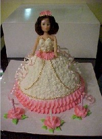 11 Photos of Doll Cakes Decoration