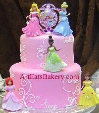 8 Photos of Unique Princess Birthday Cakes